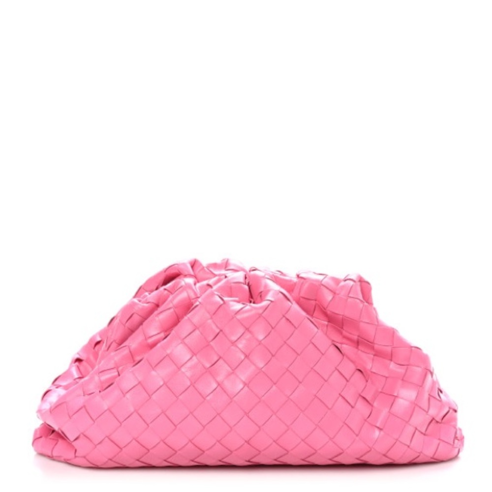 BOTTEGA pink clutch